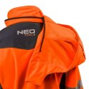 KURTKA SOFTSHELL Z KAPTUREM POMARAŃCZOWA, ROZMIAR XL NEO