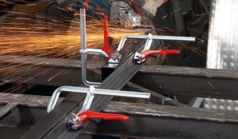ŚCISK DŹWIGNIOWY ŚLUSARSKI STALOWY GSH 160*80MM BESSEY ŚCISK DŹWIGNIOWY ŚLUSARSKI STALOWY GSH 160*80MM BESSEY