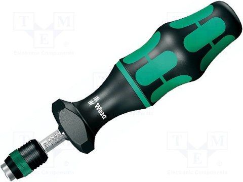 WKRĘTAK DYNAMOMETRYCZNY NASTAWNY 1.2-3.0NM UCHWYT RAPIDATOR WERA WKRĘTAK DYNAMOMETRYCZNY NASTAWNY 1.2-3.0NM UCHWYT RAPIDATOR WERA
