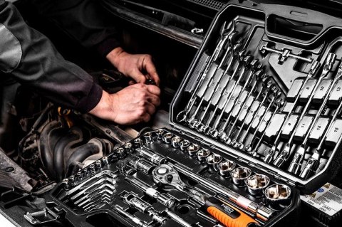 ZESTAW KLUCZY NASADOWYCH 1/4'',1/2'' 77 CZĘŚCI CRV NEO ZESTAW KLUCZY NASADOWYCH 1/4'',1/2'' 77 CZĘŚCI CRV NEO