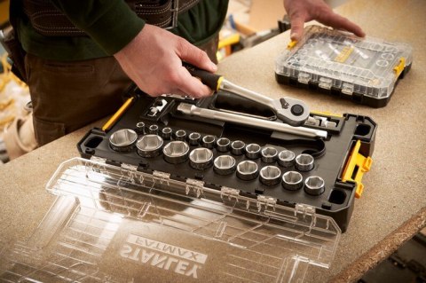 ZESTAW NARZĘDZIOWY PRO-STACK L 1/2 , 26SZT. STANLEY ZESTAW NARZĘDZIOWY PRO-STACK L 1/2 , 26SZT. STANLEY