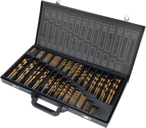 ZESTAW WIERTEŁ DO METALU 190SZT 1-13MM YATO ZESTAW WIERTEŁ DO METALU 190SZT 1-13MM YATO
