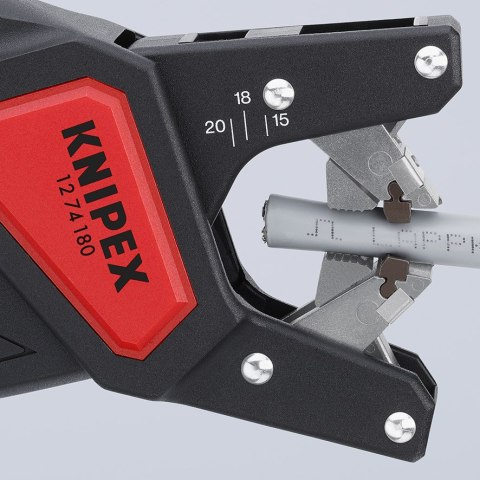 AUTOMATYCZNE SZCZYPCE DO ŚCIĄGANIA IZOLACJI KNIPEX AUTOMATYCZNE SZCZYPCE DO ŚCIĄGANIA IZOLACJI KNIPEX