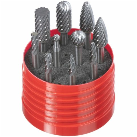 ZESTAW FREZÓW TRZPIEN. HSS, F10 S6 10SZT Z7 LUKAS ZESTAW FREZÓW TRZPIEN. HSS, F10 S6 10SZT Z7 LUKAS