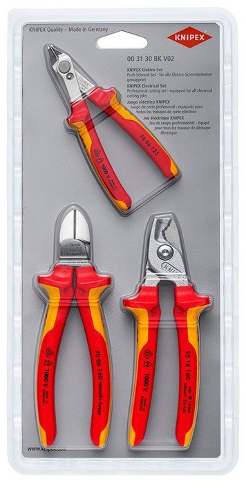 ZESTAW NARZĘDZI DO PRAC ELEKTROINSTALACYJNYCH 3SZT. KNIPEX ZESTAW NARZĘDZI DO PRAC ELEKTROINSTALACYJNYCH 3SZT. KNIPEX