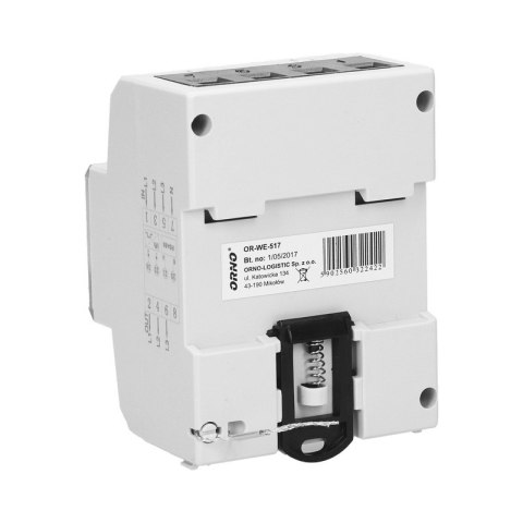 3-FAZOWY LICZNIK ENERGII ELEKTRYCZNEJ 80A RS485 MID ORNO 3-FAZOWY LICZNIK ENERGII ELEKTRYCZNEJ 80A RS485 MID ORNO