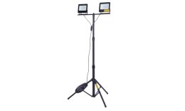 LAMPA NA STATYWIE PODWÓJNA WORKSHOP 100W 1000LM LM2X50AW 1.7 PARTNERSITE