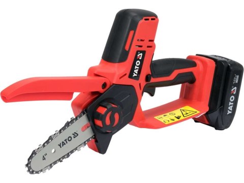 PIŁA ŁAŃCUCHOWA 4'',18V + AKUM. 2AH + ŁADOWARKA YATO PIŁA ŁAŃCUCHOWA 4'',18V + AKUM. 2AH + ŁADOWARKA YATO