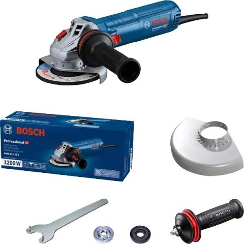 SZLIFIERKA KĄTOWA 125MM GWS 12-125 S 1200W BOSCH SZLIFIERKA KĄTOWA 125MM GWS 12-125 S 1200W BOSCH