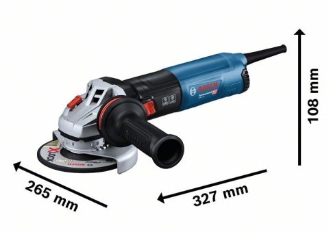 SZLIFIERKA KĄTOWA 125MM GWS 14-125 S 1400W WALIZKA BOSCH SZLIFIERKA KĄTOWA 125MM GWS 14-125 S 1400W WALIZKA BOSCH