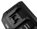 ZESTAW ENERGY+ 2X AKUMULATOR 4AH Z ŁADOWARKĄ PODWÓJNĄ 58GE134 GRAPHITE – MOCNE I WYDAJNE