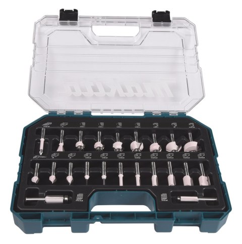 ZESTAW FREZÓW 8MM 22SZT. MAKITA