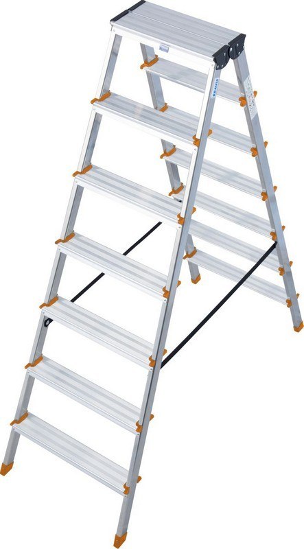 DRABINA ALUMINIOWA DWUSTRONNA DOPPLO 2*7 SZCZEBLI KRAUSE DRABINA ALUMINIOWA DWUSTRONNA DOPPLO 2*7 SZCZEBLI KRAUSE