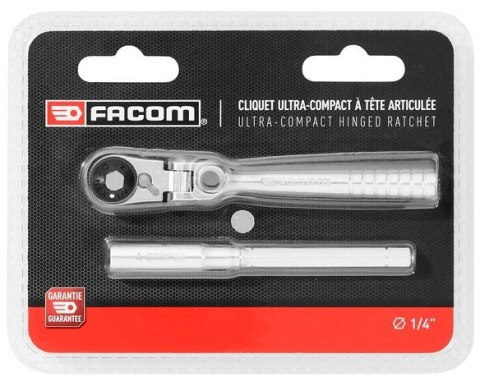 GRZECHOTKA KOMPAKTOWA 1/4'' FACOM GRZECHOTKA KOMPAKTOWA 1/4'' FACOM