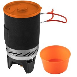 KUCHENKA TURYSTYCZNA 3W1 NEO TOOLS | GARNEK + PALNIK + TALERZ | 2,2 kW | PIEZO