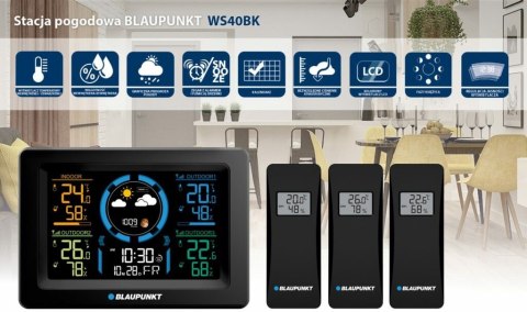 STACJA POGODOWA WS40BK BLAUPUNKT STACJA POGODOWA WS40BK BLAUPUNKT
