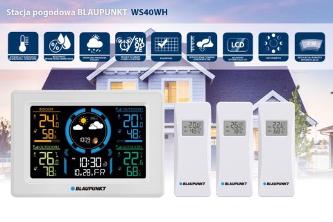 STACJA POGODOWA WS40WH BLAUPUNKT STACJA POGODOWA WS40WH BLAUPUNKT