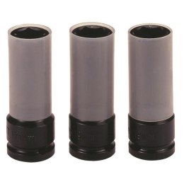 ZESTAW NASADEK DO ŚRUB KÓŁ 1/2'', 17,19,21MM 9203N TENG TOOLS