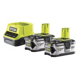 ZESTAW STARTOWY 18V 2*4,0AH + ŁADOWARKA RYOBI ONE+ – WYGODA I OSZCZĘDNOŚĆ
