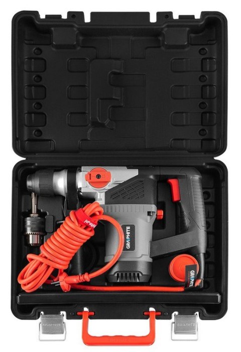 MŁOT UDAROWY SDS+ 900W WALIZKA GRAPHITE MŁOT UDAROWY SDS+ 900W WALIZKA GRAPHITE