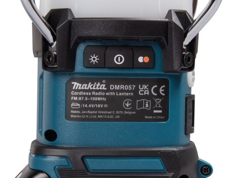 ODBIORNIK RADIOWY Z LAMPĄ I LATARKĄ 18V FM BLUETOOTH USB MAKITA ODBIORNIK RADIOWY Z LAMPĄ I LATARKĄ 18V FM BLUETOOTH USB MAKITA