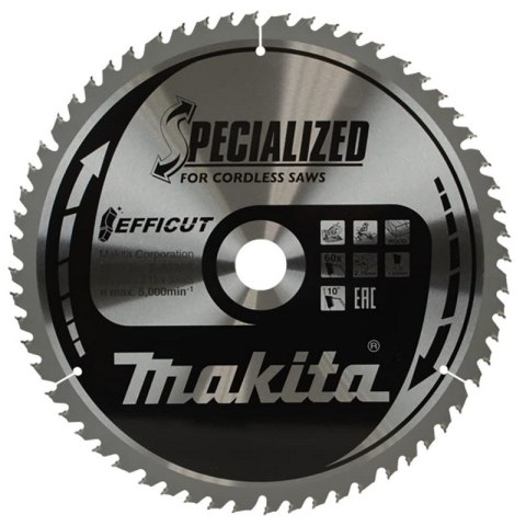 PIŁA SPIEKOWA 'EFFICUT' 305*30*60Z MAKITA PIŁA SPIEKOWA 'EFFICUT' 305*30*60Z MAKITA