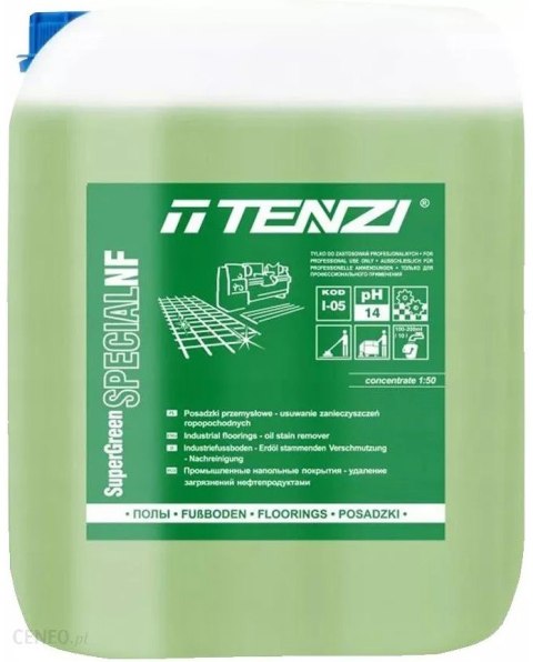 ŚRODEK DO MYCIA POSADZEK 20L TENZI SUPER GREEN SPECIAL NF | PROFESJONALNY | PRZEMYSŁOWY ŚRODEK DO MYCIA POSADZEK 20L TENZI SUPER GREEN SPECIAL NF | PROFESJONALNY | PRZEMYSŁOWY