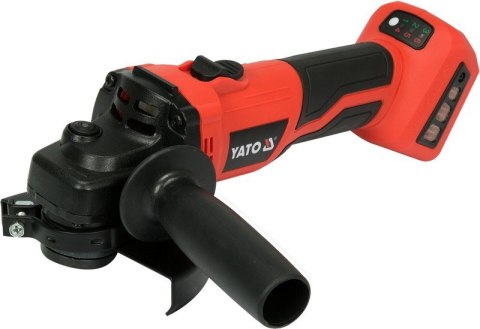 SZLIFIERKA KĄTOWA 18V 125MM, BEZSZCZOTKOWA BEZ BATERI YATO SZLIFIERKA KĄTOWA 18V 125MM, BEZSZCZOTKOWA BEZ BATERI YATO