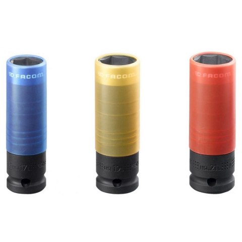ZESTAW NASADEK UDAROWYCH WZMOCNIONYCH 1/2'', 17-21MM FACOM ZESTAW NASADEK UDAROWYCH WZMOCNIONYCH 1/2'', 17-21MM FACOM