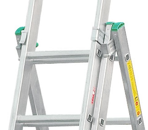 DRABINA ALUMINIOWA 3-ELEMENTOWA 1010CM 15+15+15 SZCZEBLI DRABEX DRABINA ALUMINIOWA 3-ELEMENTOWA 1010CM 15+15+15 SZCZEBLI DRABEX
