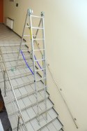DRABINA ALUMINIOWA 3-ELEMENTOWA 1010CM 15+15+15 SZCZEBLI DRABEX