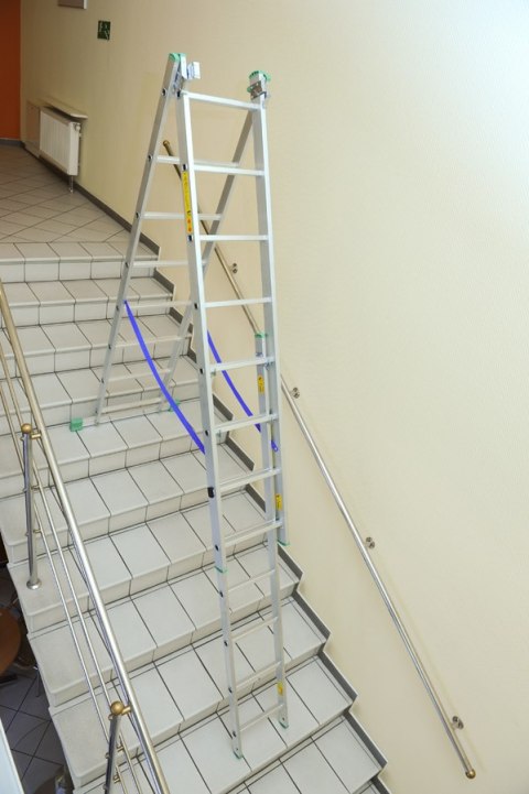 DRABINA ALUMINIOWA 3-ELEMENTOWA 1010CM 15+15+15 SZCZEBLI DRABEX DRABINA ALUMINIOWA 3-ELEMENTOWA 1010CM 15+15+15 SZCZEBLI DRABEX