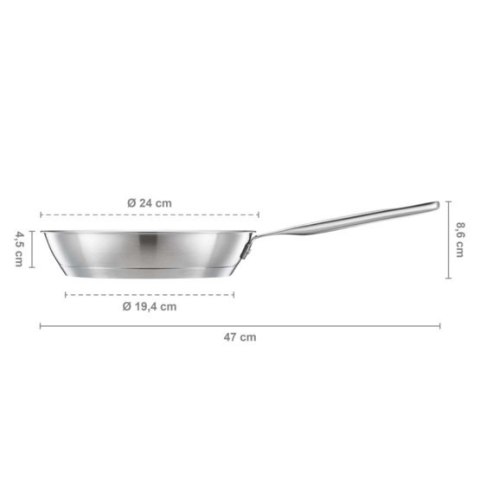 PATELNIA ALL STEEL PURE 24CM FISKARS PATELNIA ALL STEEL PURE 24CM FISKARS