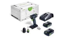 WIERTARKO-WKRĘTARKA AKUMULATOROWA TXS 18 C 3.0-PLUS 2*3.0AH FESTOOL
