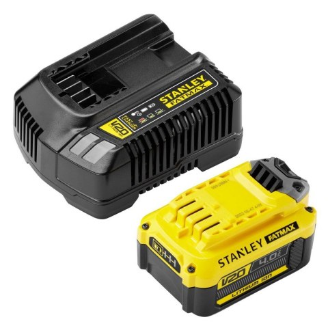 ZESTAW ZASILAJĄCY 18V AKUMULATOR 4.0AH + ŁADOWARKA STANLEY FATMAX V20 – WYDAJNOŚĆ I NOWOCZESNA TECHNOLOGIA ZESTAW ZASILAJĄCY 18V AKUMULATOR 4.0AH + ŁADOWARKA STANLEY FATMAX V20 – WYDAJNOŚĆ I NOWOCZESNA TECHNOLOGIA