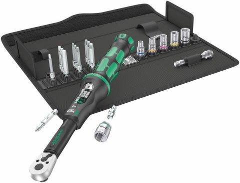KLUCZ DYNAMOMETRYCZNY CLICK-TORQUE 1/4''2.5-25NM, 20CZĘŚCI WERA KLUCZ DYNAMOMETRYCZNY CLICK-TORQUE 1/4''2.5-25NM, 20CZĘŚCI WERA