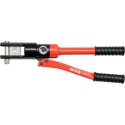 PRASKA HYDRAULICZNA, RĘCZNA DO ZACISKANIA KOŃCÓWEK 10-120MM2 YATO