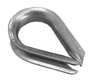 KAUSZA DO LIN OCYNKOWANA DIN 6899B 3MM KAUSZA DO LIN OCYNKOWANA DIN 6899B 3MM