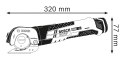 NOŻYCE ROTACYJNE GUS 12V-300 2*2.0*AH BOSCH
