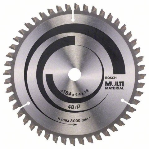 PIŁA TARCZOWA-H MULTI 184*2.4*16Z48 BOSCH PIŁA TARCZOWA-H MULTI 184*2.4*16Z48 BOSCH