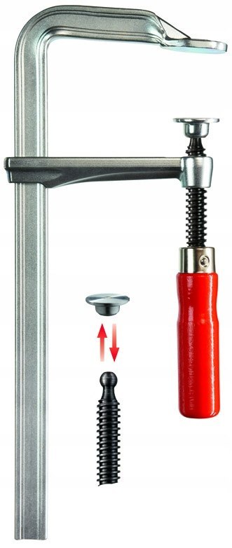ŚCISK ŚRUBOWY ŚLUSARSKI STALOWY GZ 200/100MM BESSEY ŚCISK ŚRUBOWY ŚLUSARSKI STALOWY GZ 200/100MM BESSEY