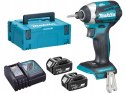 WKRĘTARKA UDAROWA AKUMULATOROWA 1/4'' 175NM 18V 2*5,0AH LI-L MAKITA