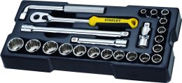 ZESTAW NASADEK 23CZ. 1/2 12 PKT TRANSMODULE SYSTEM STANLEY