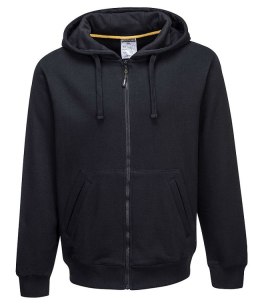 BLUZA Z KAPTUREM NICKEL KS31 ROZMIAR S CZARNA PORTWEST