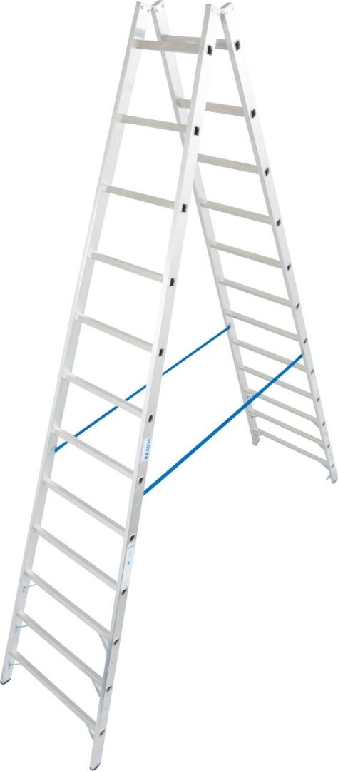DRABINA ALUMINIOWA 2-ELEMENTOWA STABILO 2*12 SZCZEBLI KRAUSE DRABINA ALUMINIOWA 2-ELEMENTOWA STABILO 2*12 SZCZEBLI KRAUSE