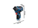 WIERTARKO-WKRĘTARKA AKUMULATOROWA GSR 12V-35 HX 2*3.0AH BOSCH