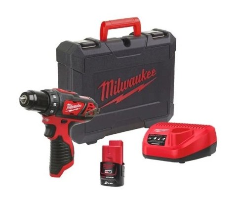 WIERTARKO-WKRĘTARKA AKUMULATOROWA M12BDD-402C 12V 2*4.0AH MILWAUKEE WIERTARKO-WKRĘTARKA AKUMULATOROWA M12BDD-402C 12V 2*4.0AH MILWAUKEE