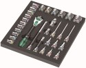 WKŁADKA PIANKOWA ZYKLOP 1/2'' 8000 C, SET 1, 31CZ. WERA
