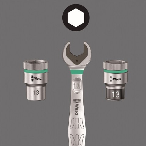 WKŁADKA PIANKOWA ZYKLOP 1/2'' 8000 C, SET 1, 31CZ. WERA WKŁADKA PIANKOWA ZYKLOP 1/2'' 8000 C, SET 1, 31CZ. WERA