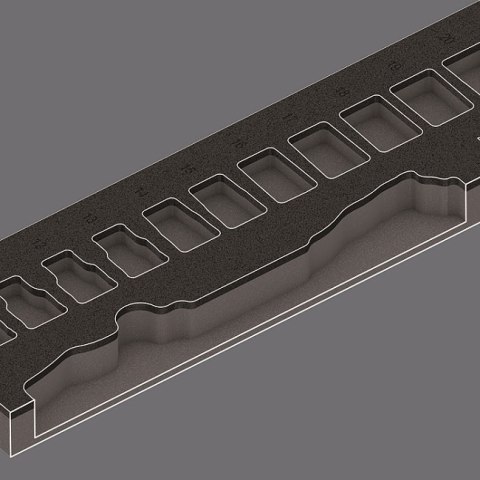 WKŁADKA PIANKOWA ZYKLOP 1/2'' 8000 C, SET 1, 31CZ. WERA WKŁADKA PIANKOWA ZYKLOP 1/2'' 8000 C, SET 1, 31CZ. WERA
